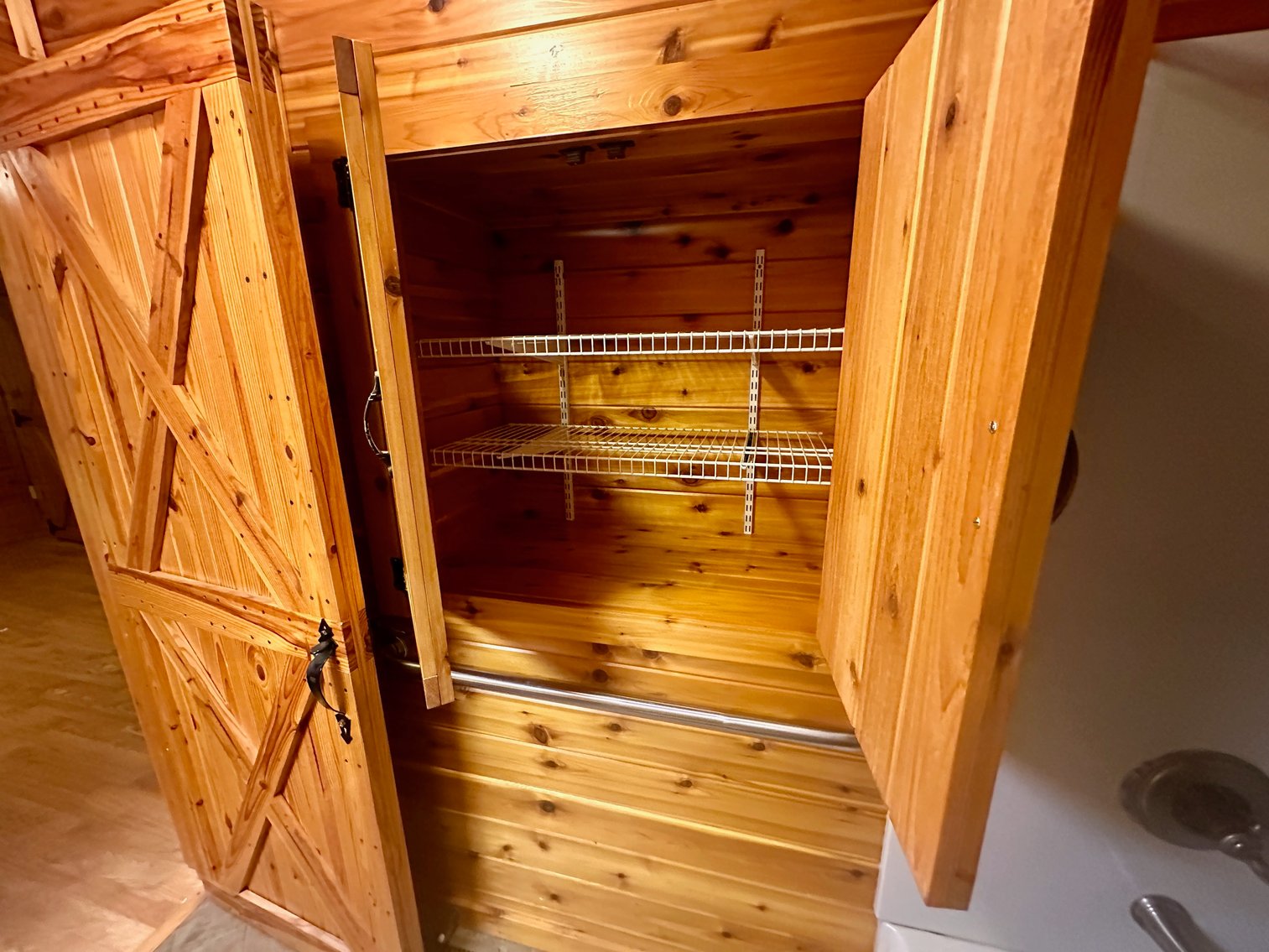 Image for 4 BR/2 BA Log Home on 7.9 +/- Acres w/400' +/- of Rapidan River Frontage & 2 Shops/Garages--Madison County, VA