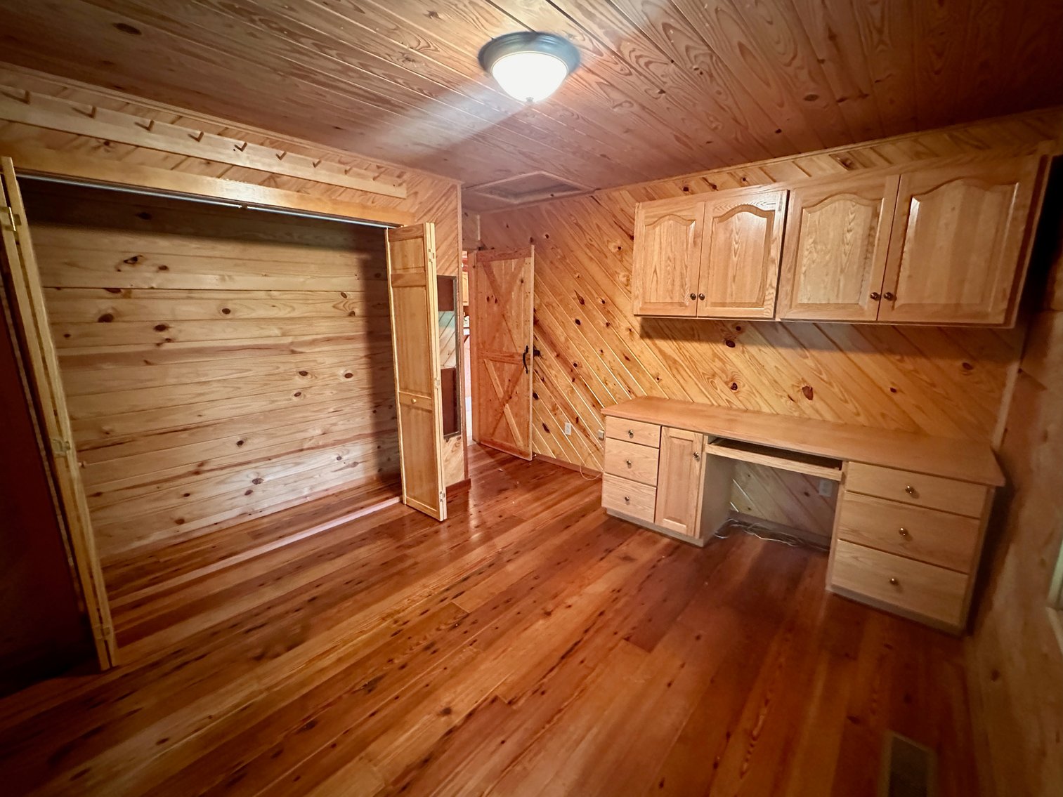 Image for 4 BR/2 BA Log Home on 7.9 +/- Acres w/400' +/- of Rapidan River Frontage & 2 Shops/Garages--Madison County, VA