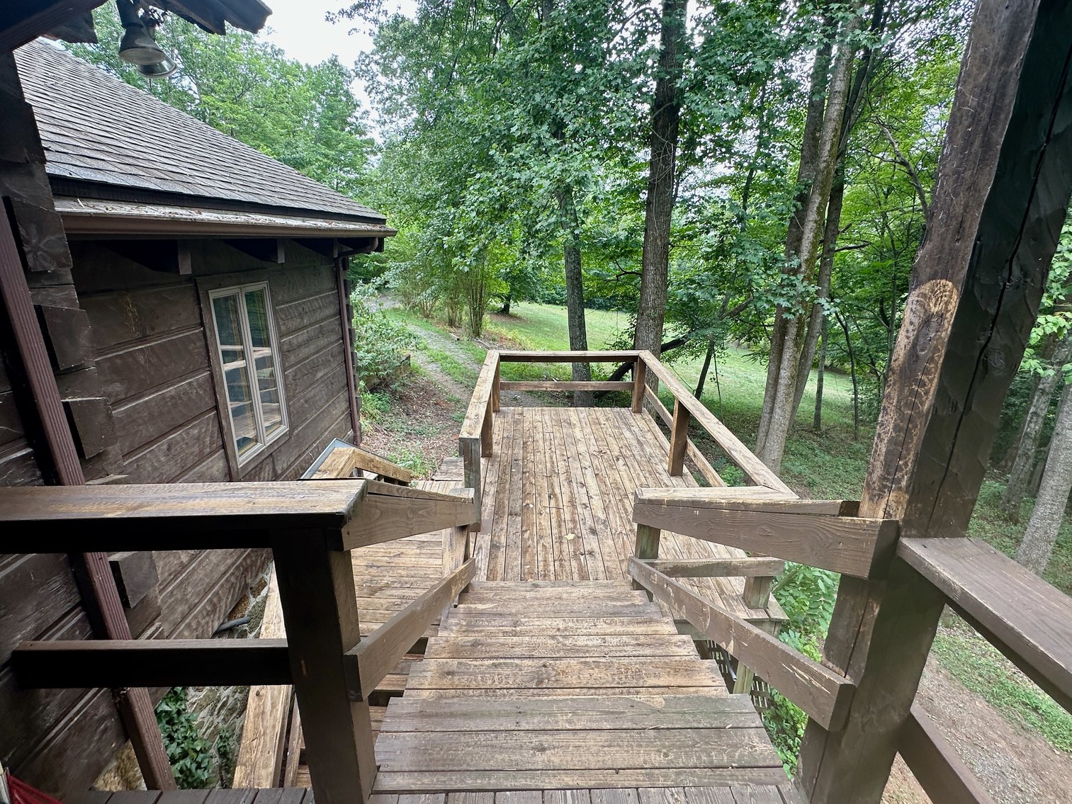 Image for 4 BR/2 BA Log Home on 7.9 +/- Acres w/400' +/- of Rapidan River Frontage & 2 Shops/Garages--Madison County, VA