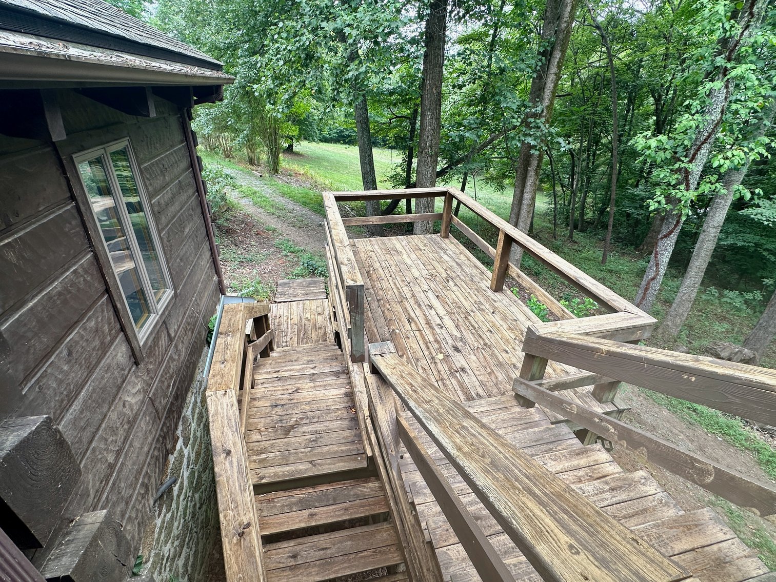 Image for 4 BR/2 BA Log Home on 7.9 +/- Acres w/400' +/- of Rapidan River Frontage & 2 Shops/Garages--Madison County, VA