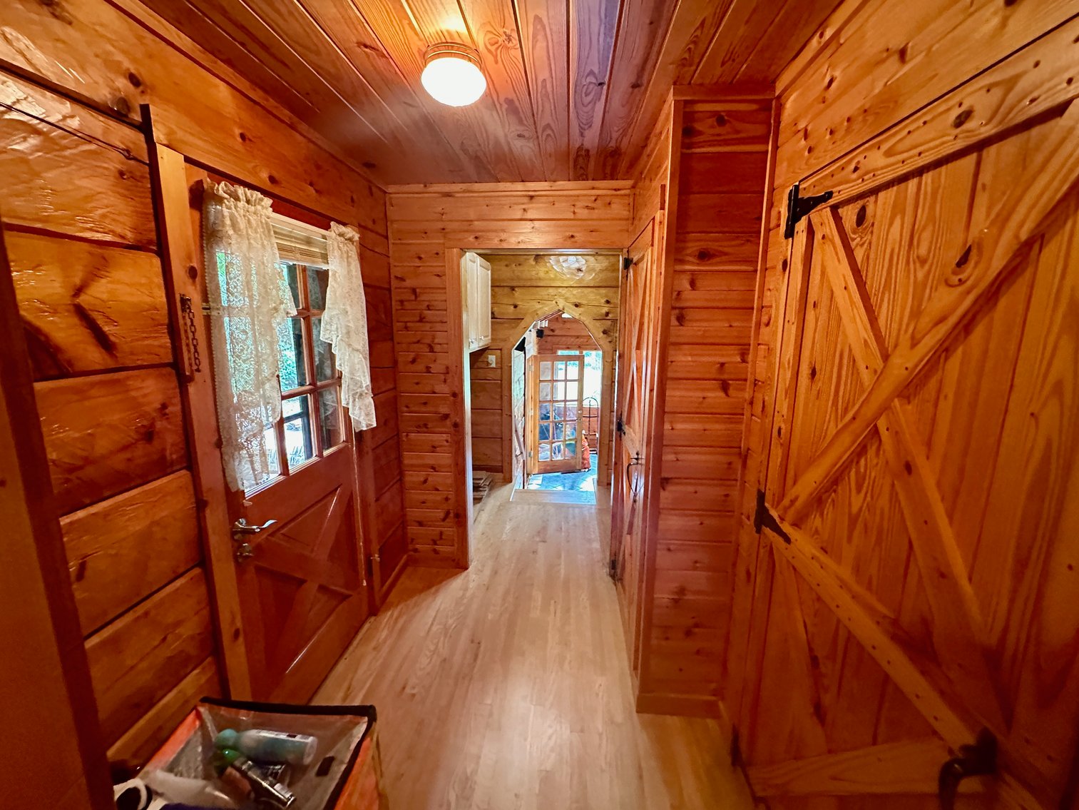 Image for 4 BR/2 BA Log Home on 7.9 +/- Acres w/400' +/- of Rapidan River Frontage & 2 Shops/Garages--Madison County, VA