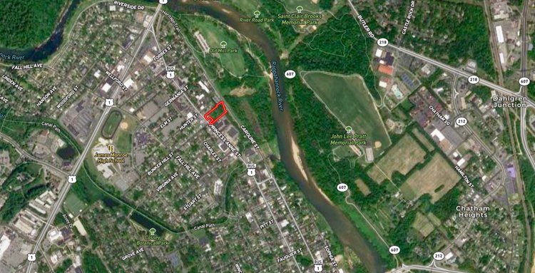 Image for 1.75 +/- Commercial Acres on Princess Anne St. in Downtown Fredericksburg, VA--ONLINE ONLY BIDDING!!