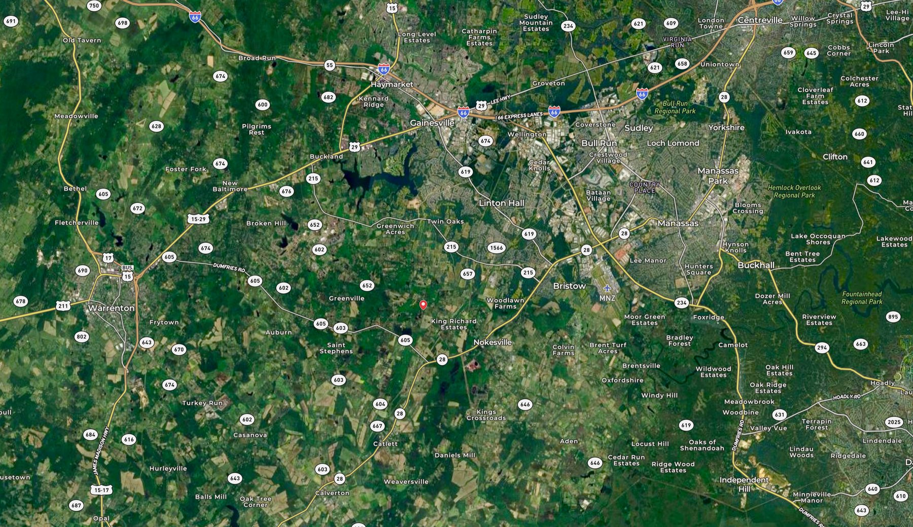 Image for 4 BR/3 BA Brick Home w/Walk-Out Basement on 5.4 +/- Acres in Nokesville, VA--Prince William County