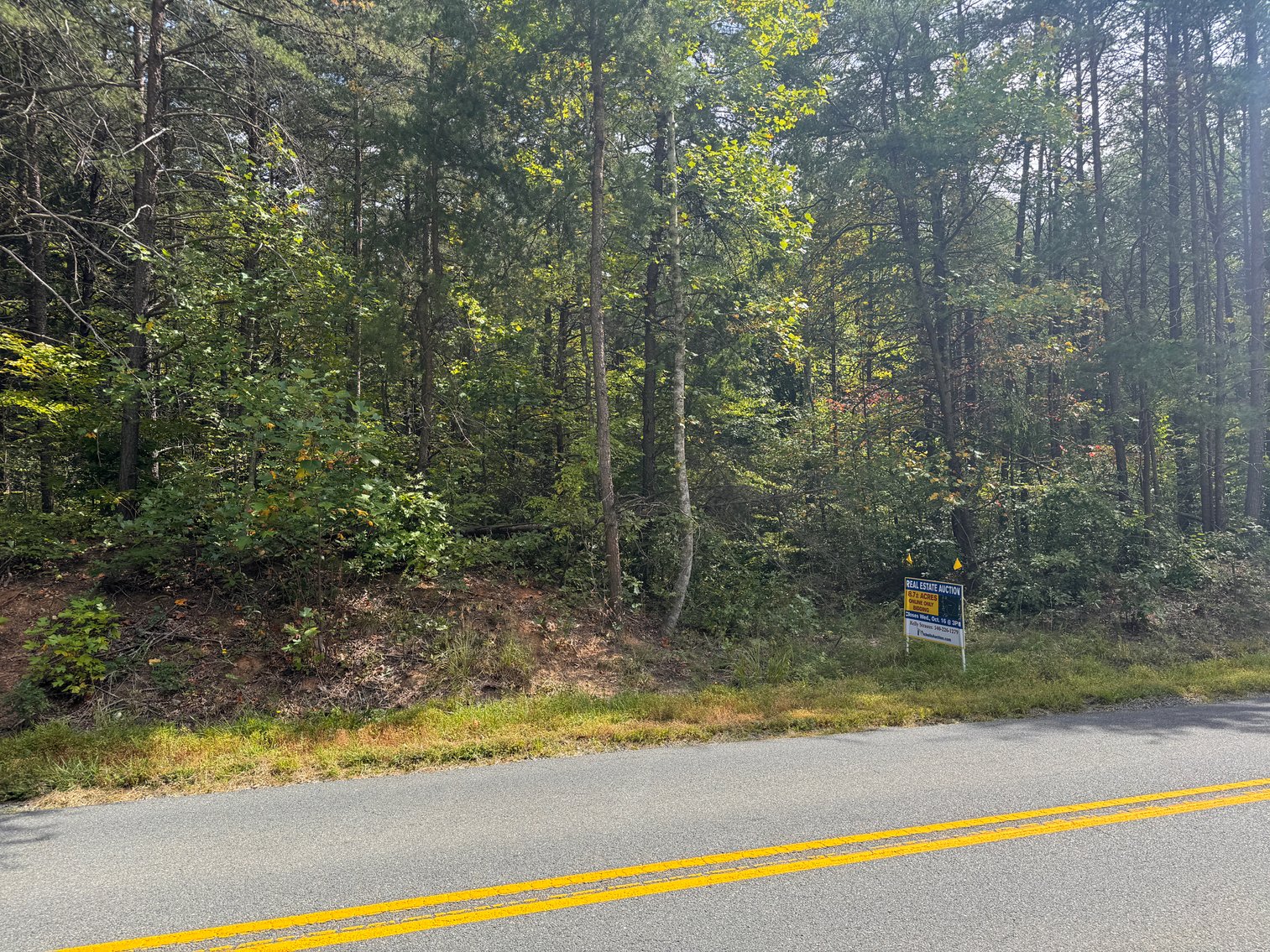 Image for 18.7 +/- Acres of Wooded Land w/530' +/- of Road Frontage in North Stafford County, VA--ONLINE ONLY BIDDING!!