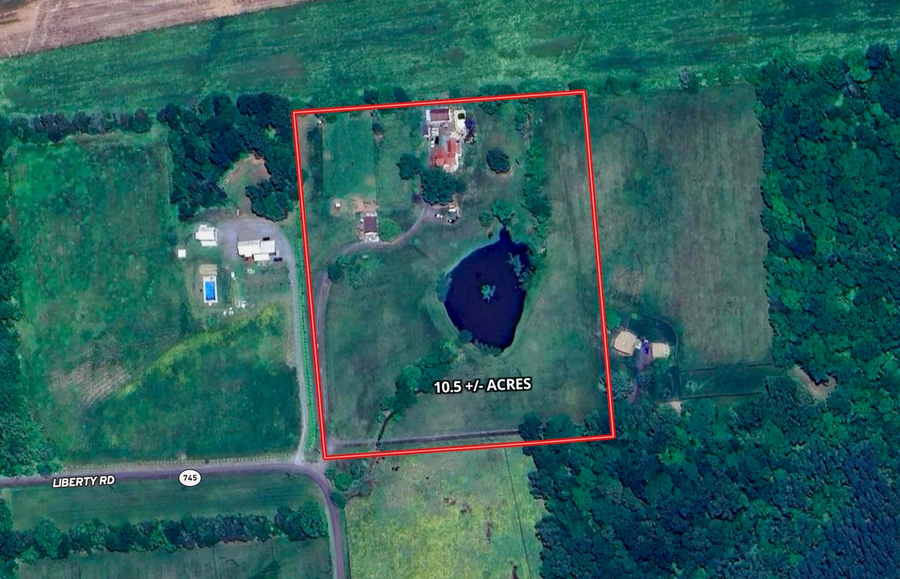 Image for 4 BR/4 BA Victorian/Queen Anne Style Farm House:  Detached Garages/Shops w/Apartment, Pond & Pool on 10.5 +/- Acres in Fauquier County, VA