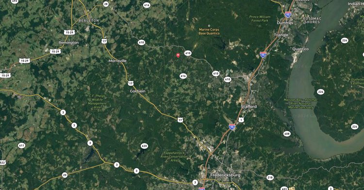 Image for 18.7 +/- Acres of Wooded Land w/530' +/- of Road Frontage in North Stafford County, VA--ONLINE ONLY BIDDING!!