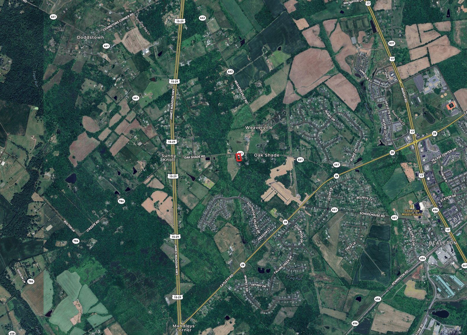 Image for 3 BR/2 BA Single Level Home on 1 +/- Acre Lot Near Rts. 15, 28 & 17 in Fauquier County, VA--SELLING to the HIGHEST BIDDER!!