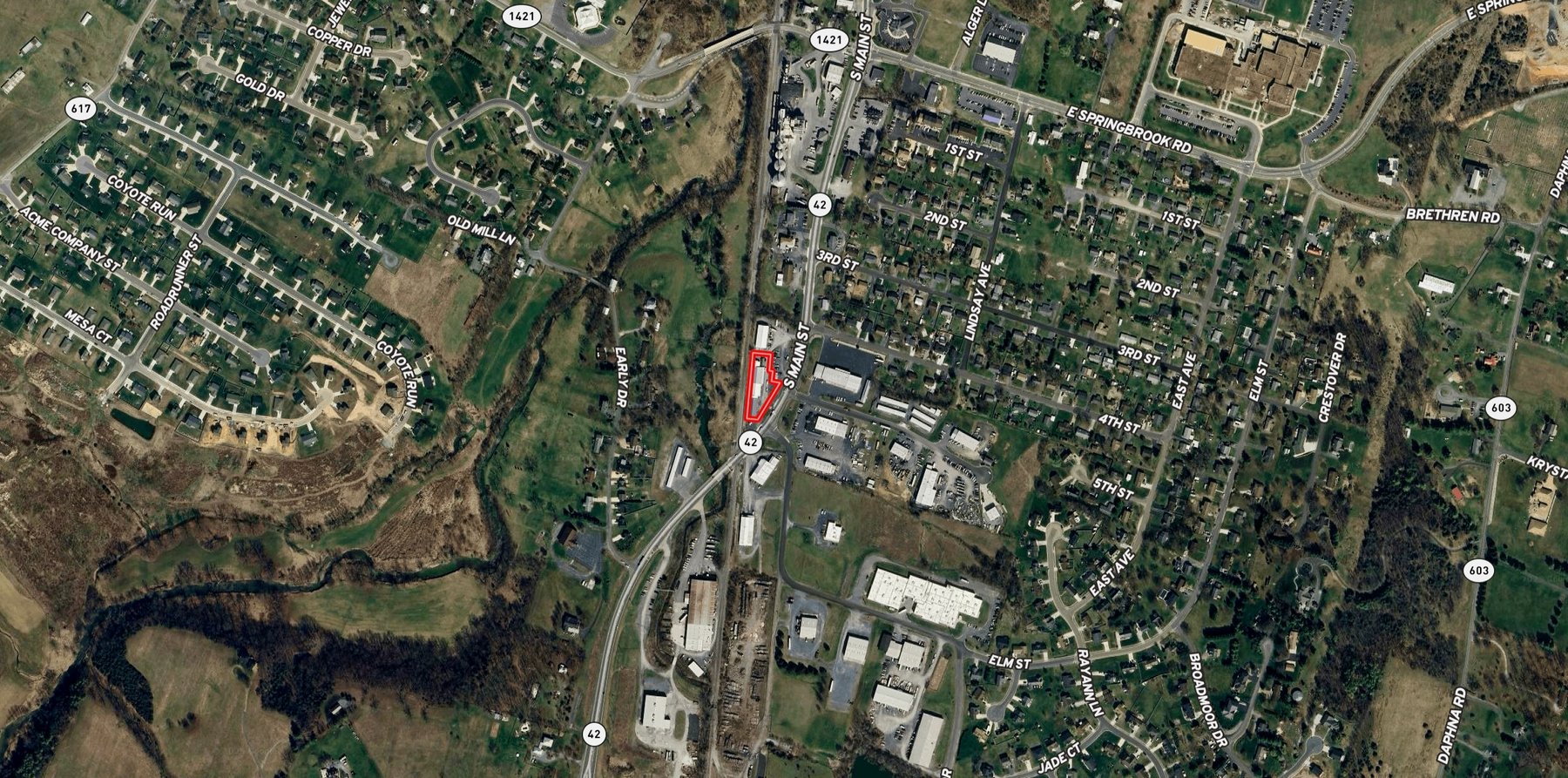 Image for 11,800 +/- sf. Income Producing Commercial Building Fronting Main Street in Broadway, VA--ONLINE ONLY BIDDING!!