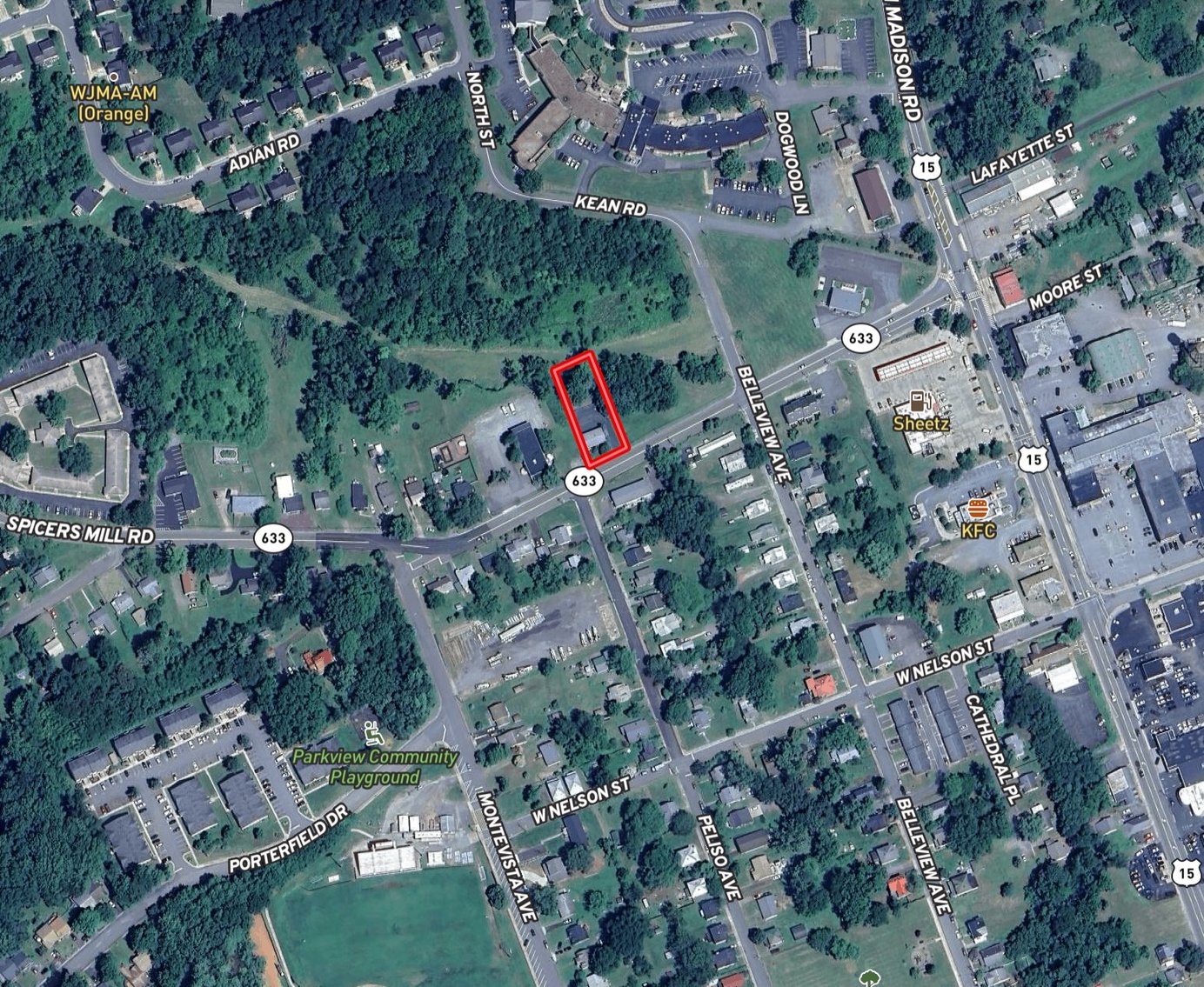 Image for 2,150 +/- sf. Two Story Multi-Purpose Building Only 1.5 Blocks From Downtown Orange, VA--ONLINE ONLY BIDDING!!!