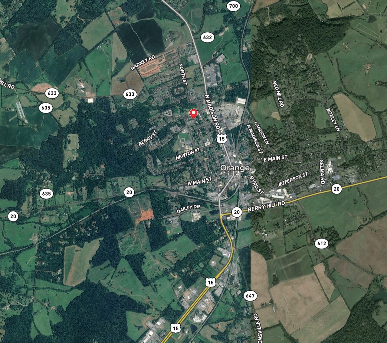 Image for 2,150 +/- sf. Two Story Multi-Purpose Building Only 1.5 Blocks From Downtown Orange, VA--ONLINE ONLY BIDDING!!!