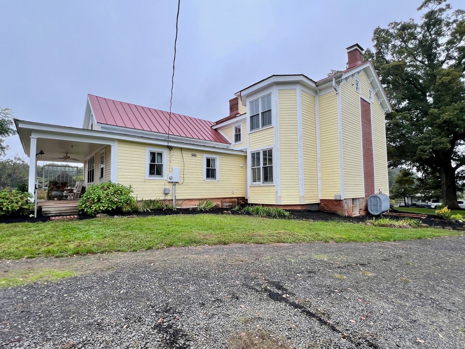 Image for 4 BR/4 BA Victorian/Queen Anne Style Farm House:  Detached Garages/Shops w/Apartment, Pond & Pool on 10.5 +/- Acres in Fauquier County, VA