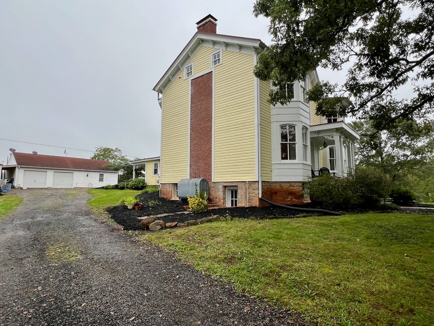 Image for 4 BR/4 BA Victorian/Queen Anne Style Farm House:  Detached Garages/Shops w/Apartment, Pond & Pool on 10.5 +/- Acres in Fauquier County, VA