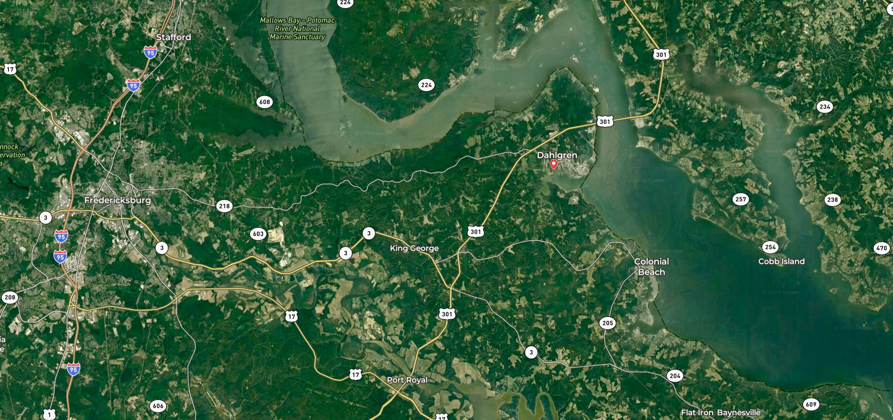 Image for 4 BR/2 BA Riverfront Home on 1.9 +/- Acres w/Upgraded Dock & Bulkhead Only Minutes From NSWC Dahlgren--King George County, VA