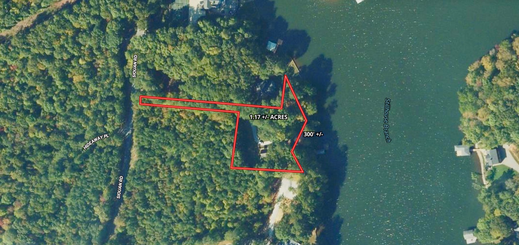 Image for 3 BR/2 BA Lake Gaston Waterfront Home w/Boat House on 1.17 +/- Acre Deep Water Lot--ONLINE ONLY BIDDING!!