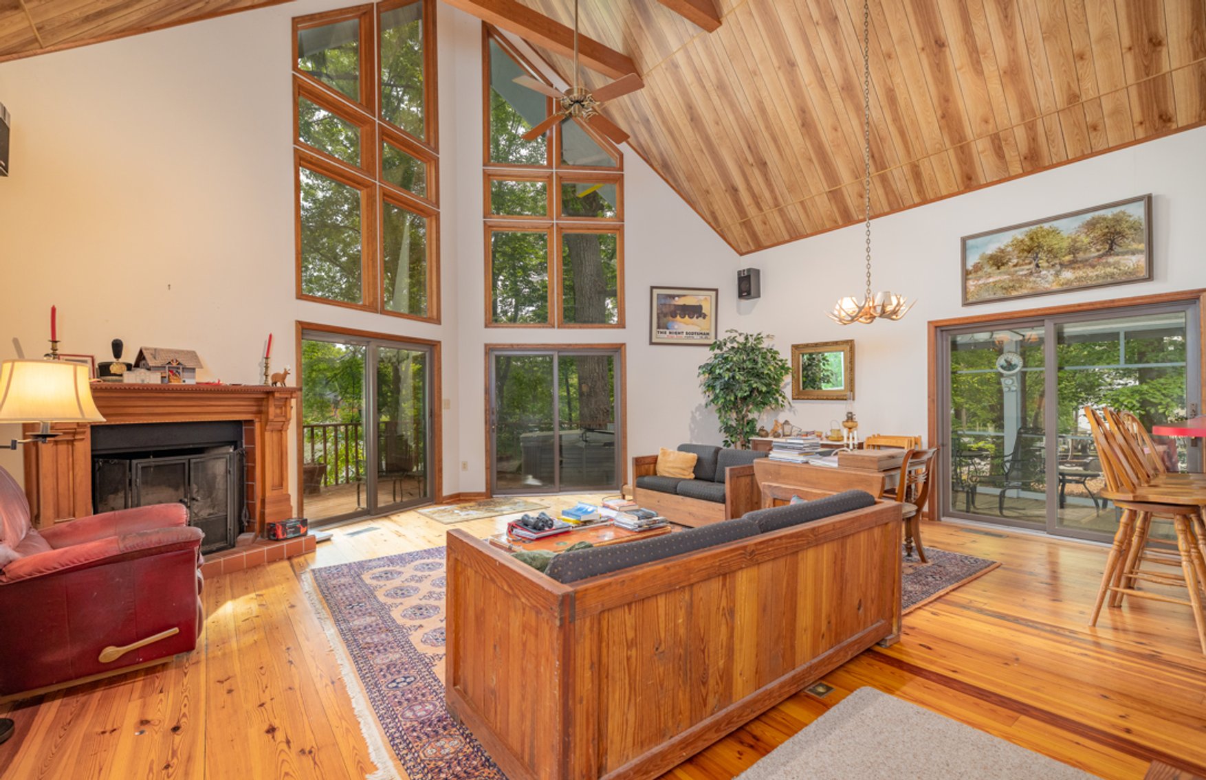 Image for 3 BR/2 BA Lake Gaston Waterfront Home w/Boat House on 1.17 +/- Acre Deep Water Lot--ONLINE ONLY BIDDING!!