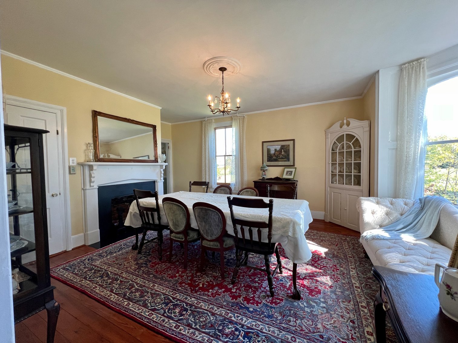 Image for 4 BR/4 BA Victorian/Queen Anne Style Farm House:  Detached Garages/Shops w/Apartment, Pond & Pool on 10.5 +/- Acres in Fauquier County, VA