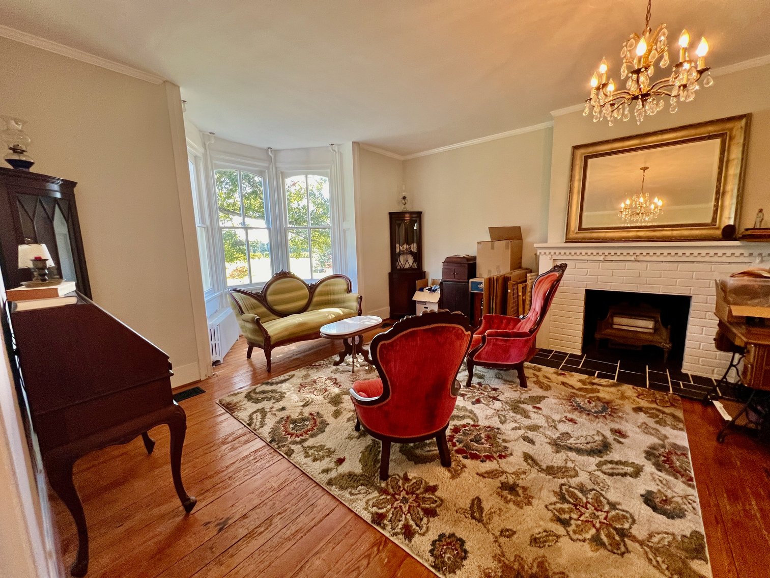 Image for 4 BR/4 BA Victorian/Queen Anne Style Farm House:  Detached Garages/Shops w/Apartment, Pond & Pool on 10.5 +/- Acres in Fauquier County, VA