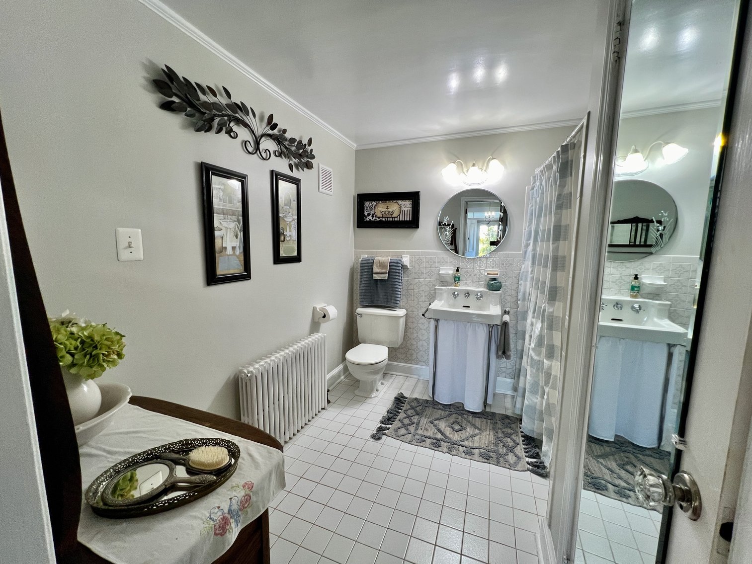 Image for 4 BR/4 BA Victorian/Queen Anne Style Farm House:  Detached Garages/Shops w/Apartment, Pond & Pool on 10.5 +/- Acres in Fauquier County, VA