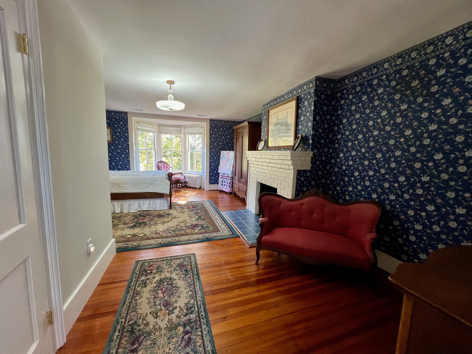 Image for 4 BR/4 BA Victorian/Queen Anne Style Farm House:  Detached Garages/Shops w/Apartment, Pond & Pool on 10.5 +/- Acres in Fauquier County, VA