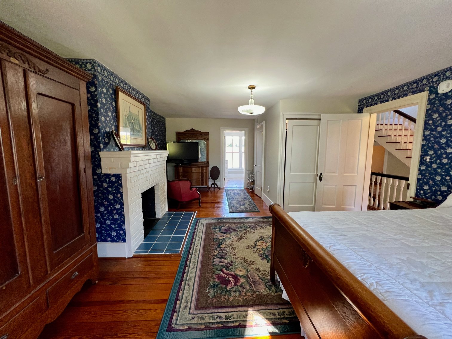 Image for 4 BR/4 BA Victorian/Queen Anne Style Farm House:  Detached Garages/Shops w/Apartment, Pond & Pool on 10.5 +/- Acres in Fauquier County, VA