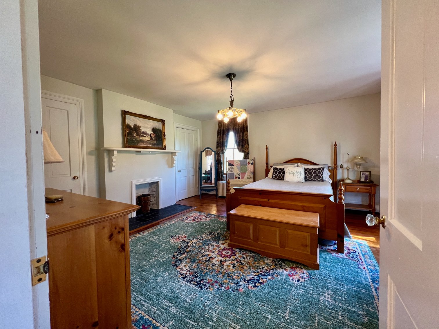 Image for 4 BR/4 BA Victorian/Queen Anne Style Farm House:  Detached Garages/Shops w/Apartment, Pond & Pool on 10.5 +/- Acres in Fauquier County, VA