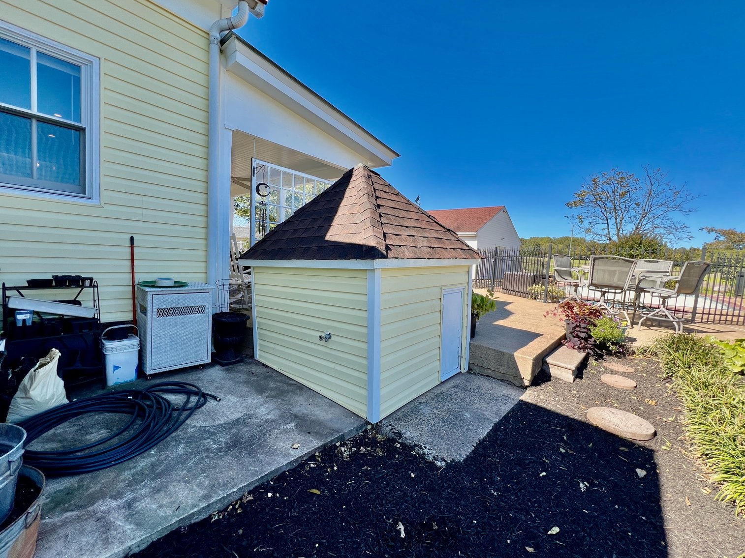 Image for 4 BR/4 BA Victorian/Queen Anne Style Farm House:  Detached Garages/Shops w/Apartment, Pond & Pool on 10.5 +/- Acres in Fauquier County, VA