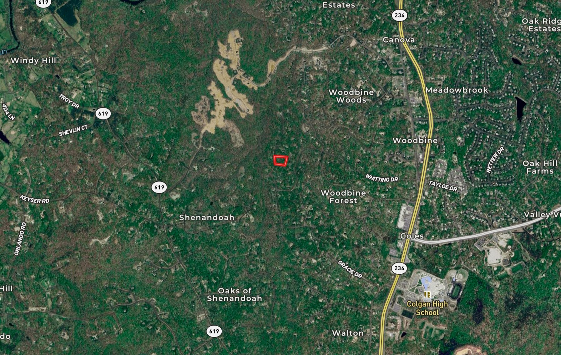 Image for 4 BR/3 BA Home on 2.4 +/- Wooded Acres in the Woodbine Forest Neighborhood of Prince William County, VA