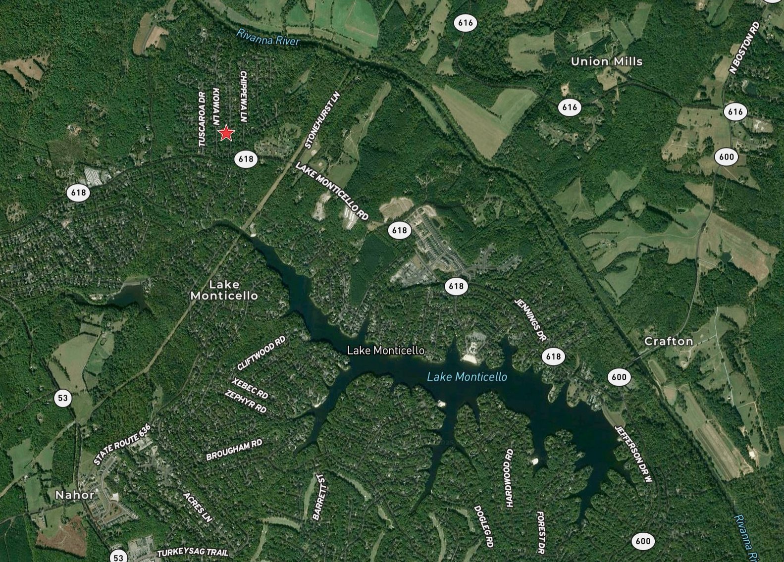 Image for 3 BR/2 BA Single Level Home in the Lake Monticello Community--Fluvanna County, VA