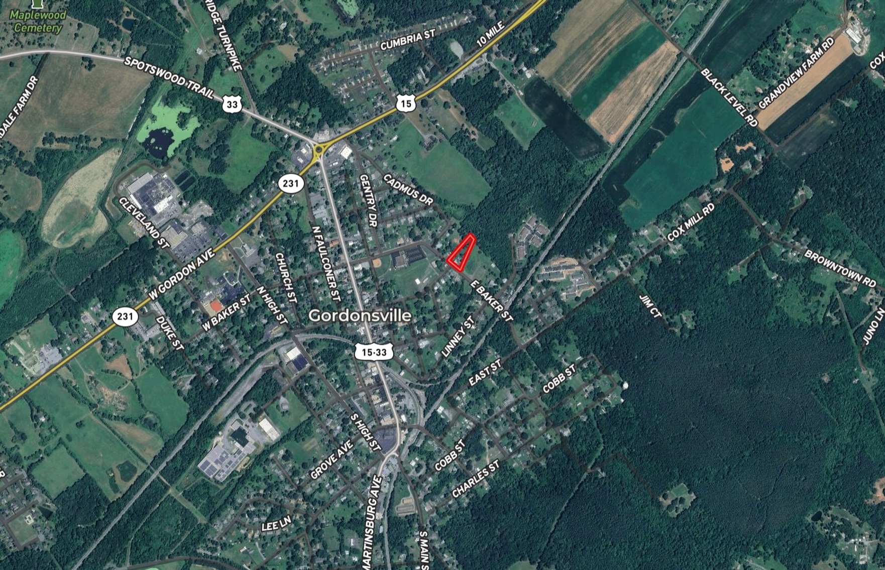 Image for 5 BR/2 BA Home on 1 +/- Acre Lot in The Town of Gordonsville, VA--ONLINE ONLY BIDDING!!