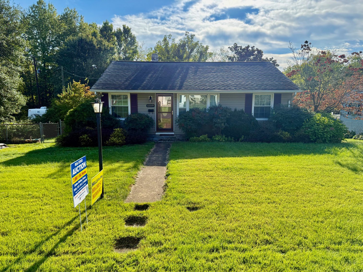 Image for 3 BR/1 BA Home w/Fenced Yard Near Downtown Culpeper, VA--SELLING to the HIGHEST BIDDER via ONLINE ONLY BIDDING!!