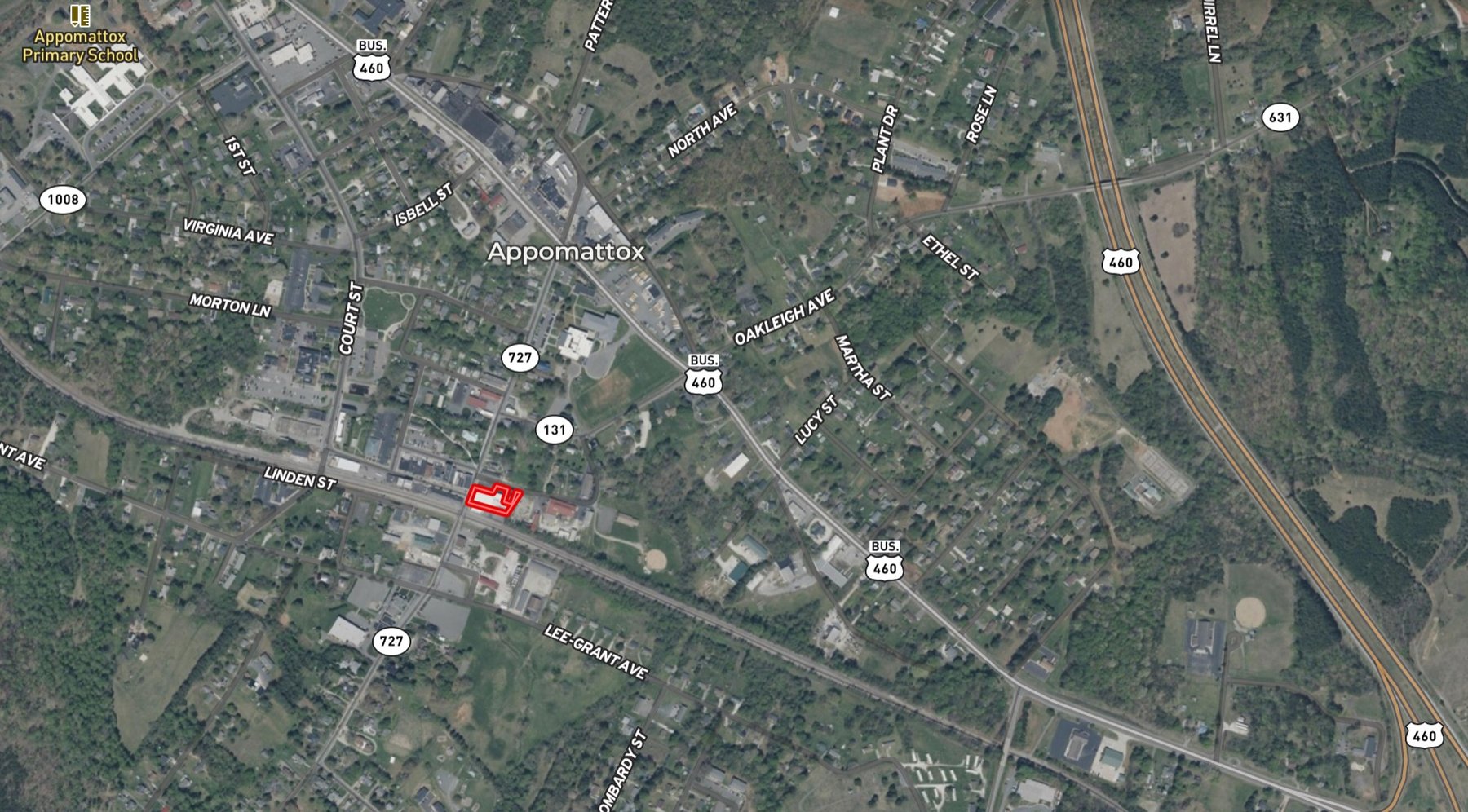 Image for HIGH BID HAS BEEN SUBMITTED FOR BANK APPROVAL: Large Commercial 2 Story Building in Downtown Historic Appomattox, VA--ONLINE ONLY BIDDING