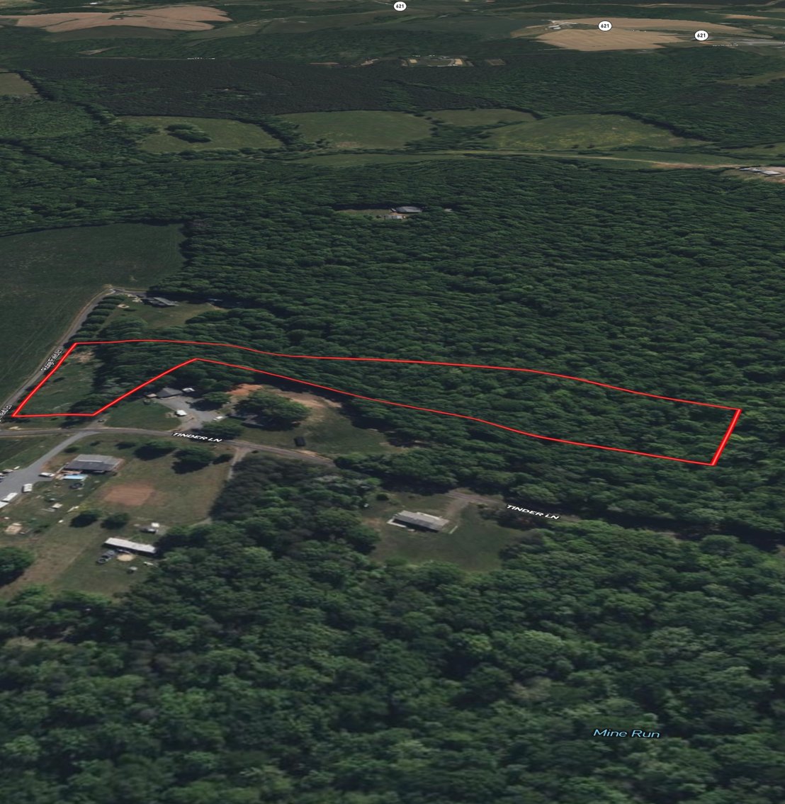 Image for 5.2 +/- Acre Mostly Wooded Building/Estate Lot in Orange County, VA--SELLING to the HIGHEST BIDDER via ONLINE ONLY BIDDING!!