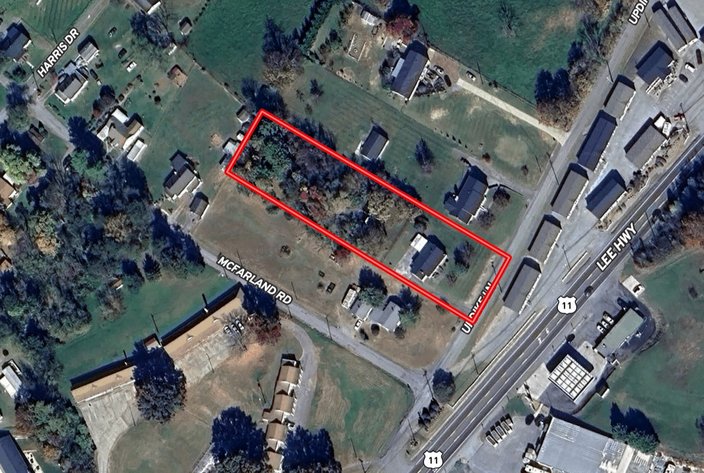 Image for 2 BR/2 BA Brick Home w/Full Basement on 1 +/- Acre Lot in the Cloverdale Area of Roanoke, VA--ONLINE ONLY BIDDING!!