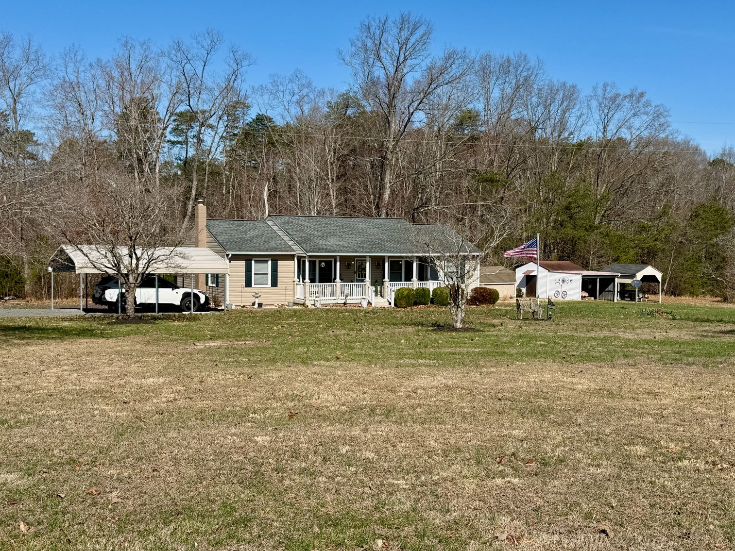 Image for 3 BR/2 BA Single Level Home w/Several Outbuildings on 24.7 +/- Acres in Orange County, VA