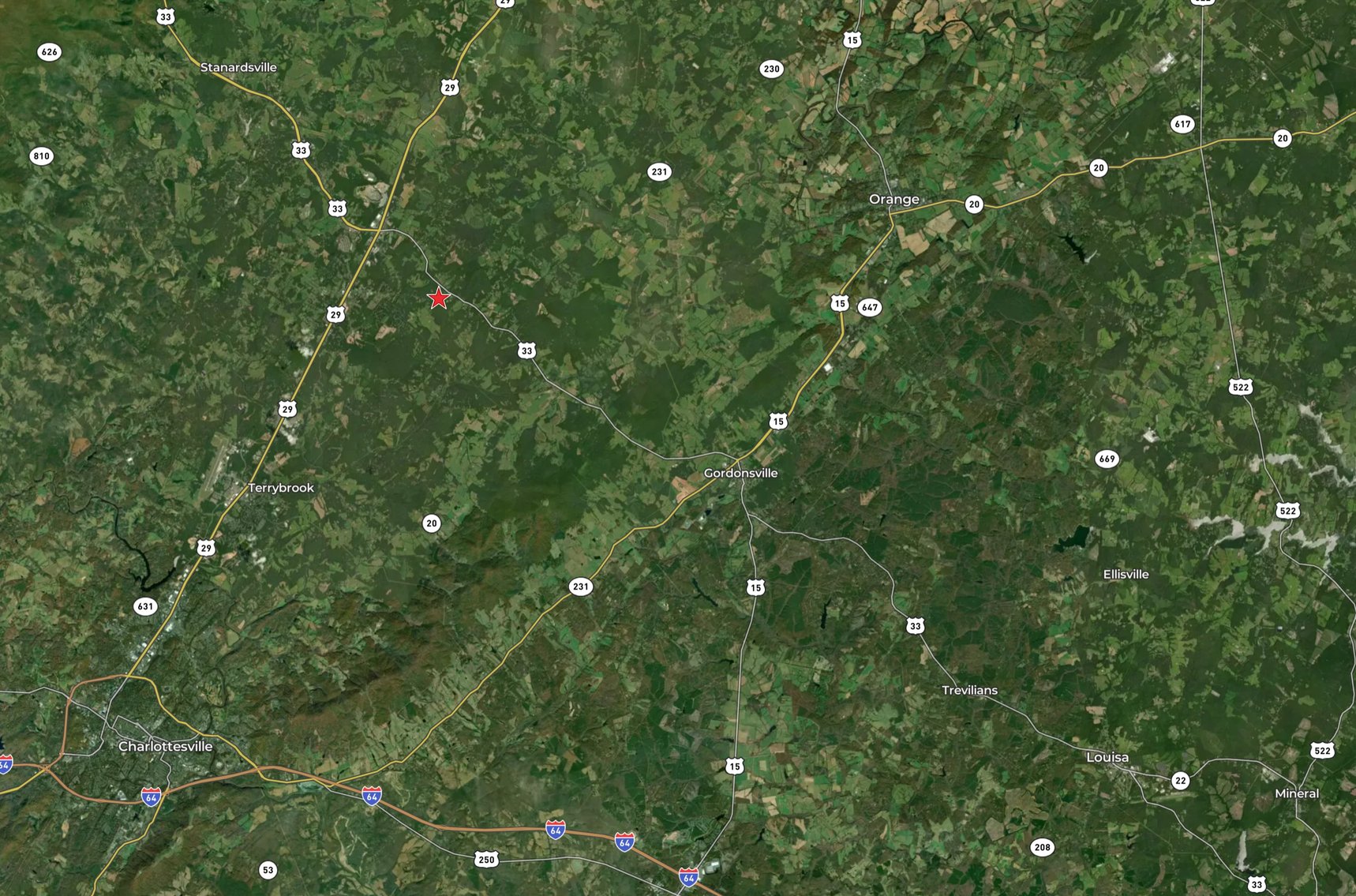 Image for 3 BR/2 BA Home w/Detached Shop & Garage on 1.3 +/- Acres in Barboursville, VA--SELLING to the HIGHEST BIDDER!!