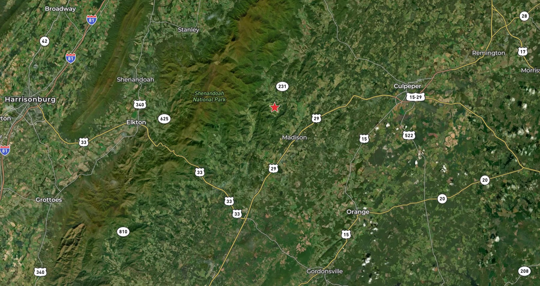 Image for 2 +/- Acre Madison County, VA Building Lot w/Approved Septic & Well Permits--ONLINE ONLY BIDDING!!