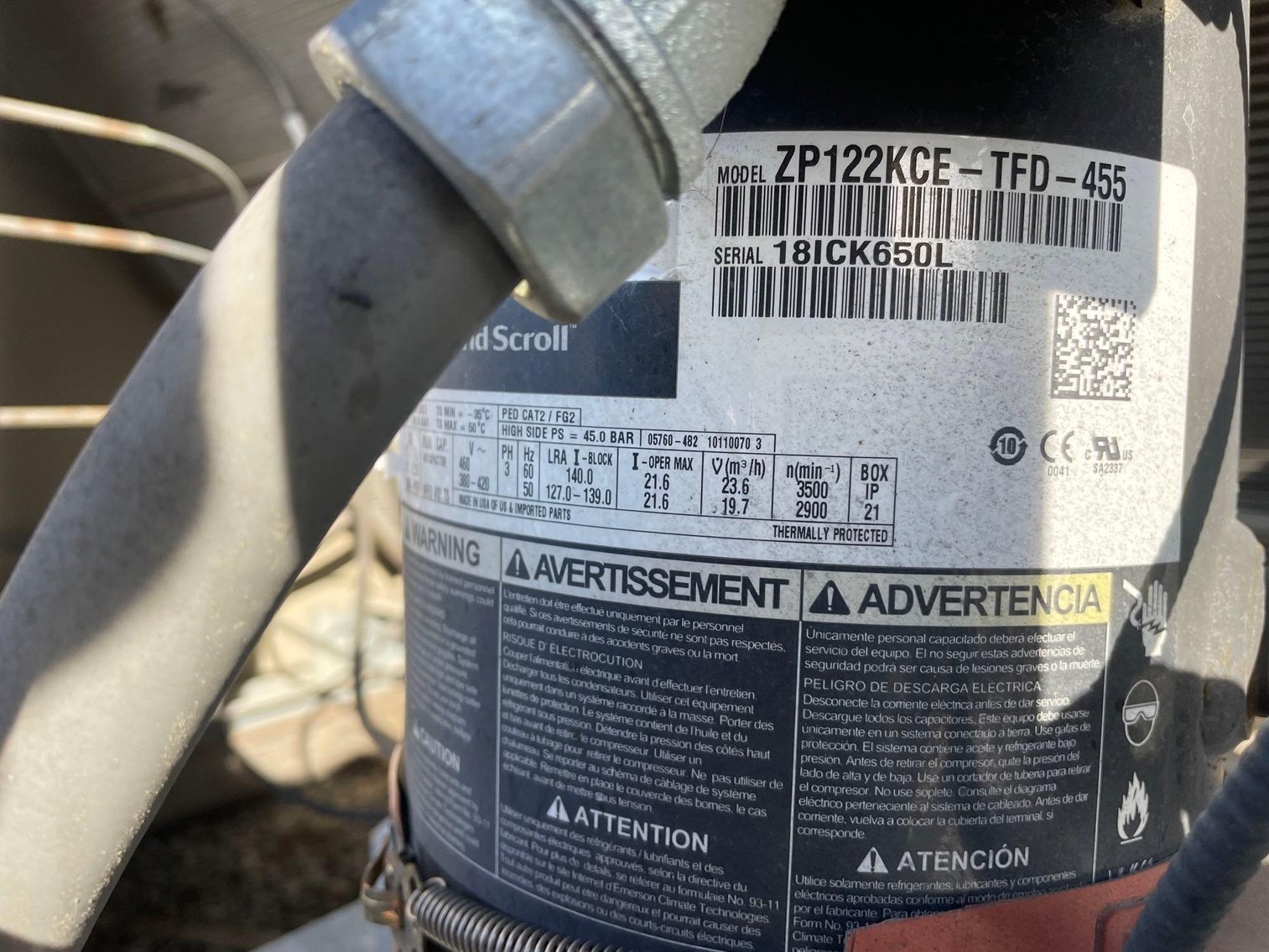 Image for 2018 Daiken RPS021DSAS6 21-Ton RPS HVAC Rooftop Unit | Seller's Guarantee to Operate Properly | Online Bidding | Richmond, VA