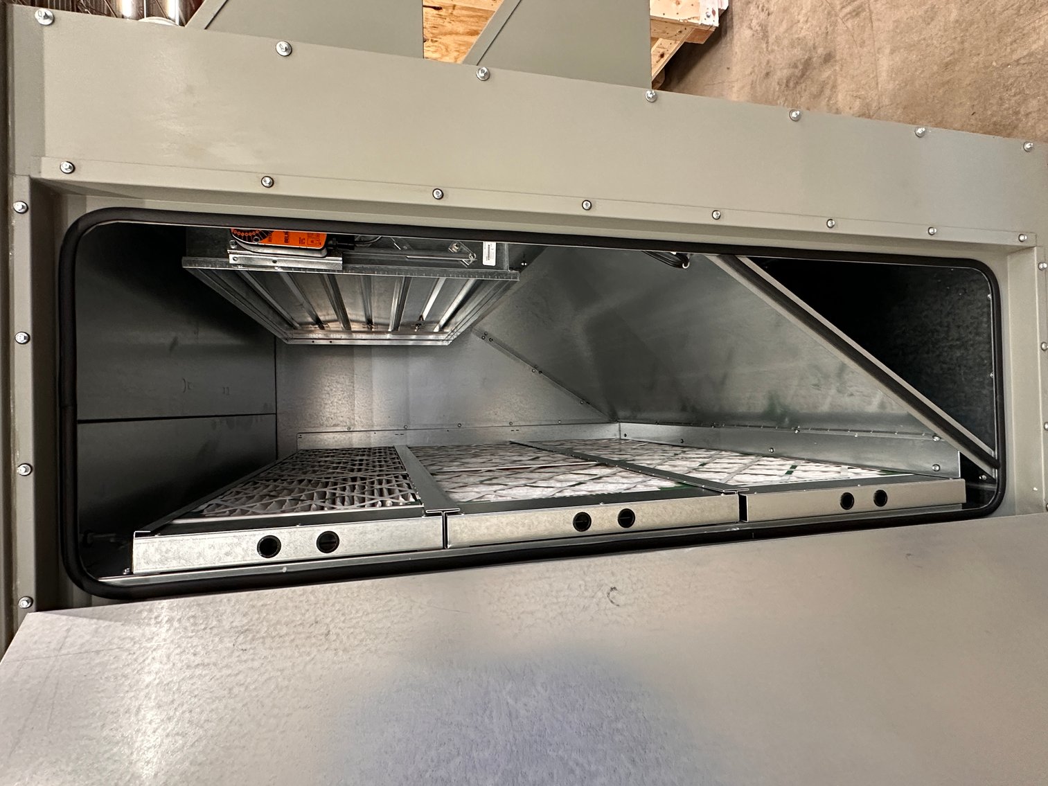 Image for Green Heck Model RV-45-251-N-F1 Duct Air Conditioning Unit - New, Never Installed