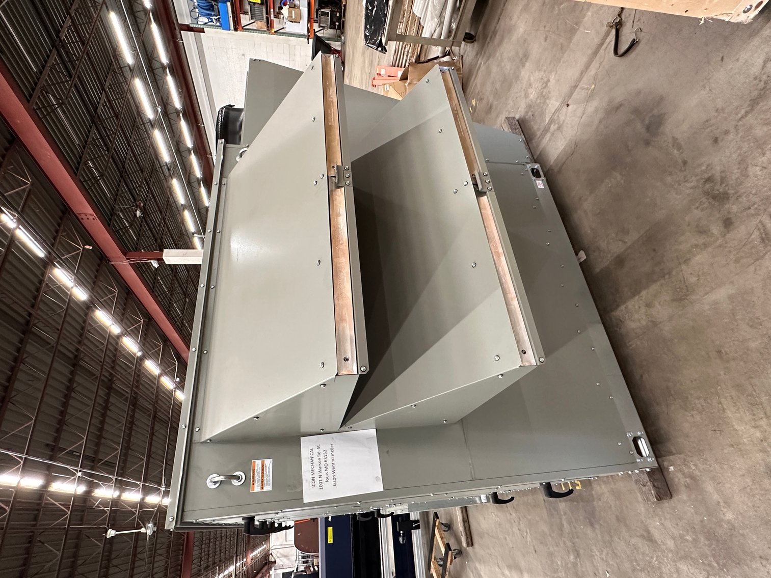 Image for Green Heck Model RV-45-251-N-F1 Duct Air Conditioning Unit - New, Never Installed