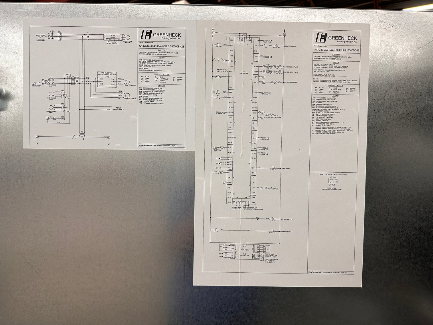 Image for Green Heck Model RV-45-251-N-F1 Duct Air Conditioning Unit - New, Never Installed