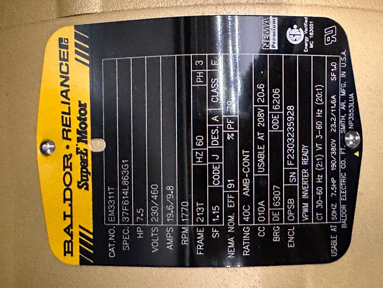 Image for Green Heck Model RV-45-251-N-F1 Duct Air Conditioning Unit - New, Never Installed