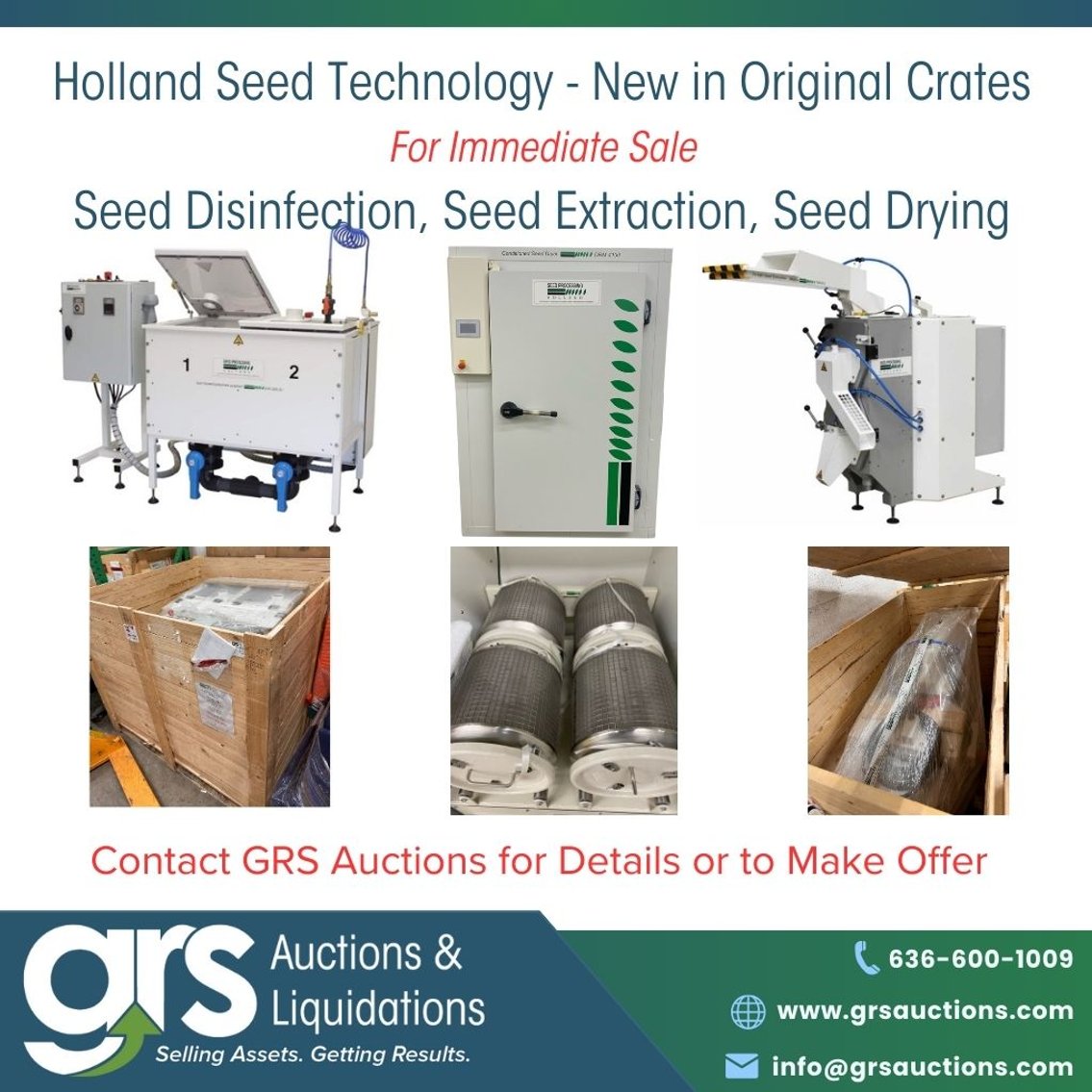 Image for Holland DRM-4100 Conditioned Seed Dryer, Seed Extractor and Seed Disinfection. For Sale!
