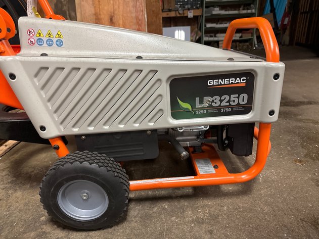 Image for Generac Portable Propane Generator, New