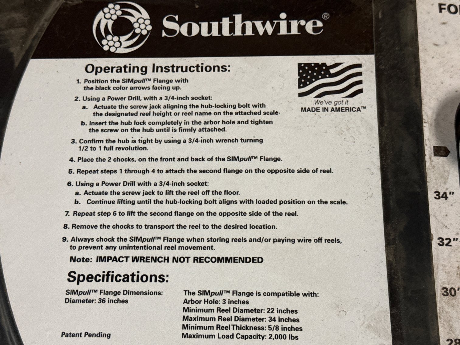 Image for Simpull Flange, 36