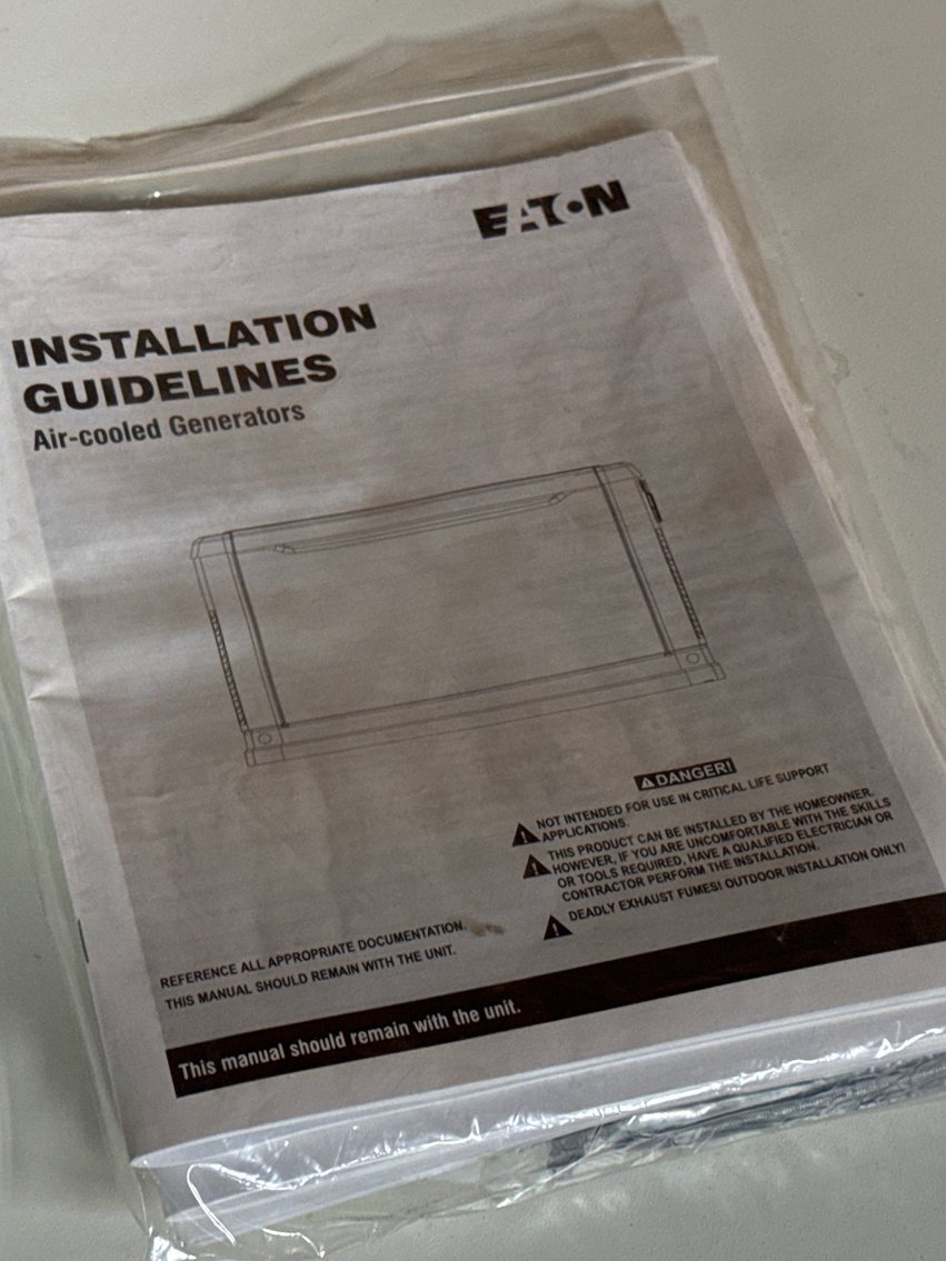 Image for Eaton Aircooled Generator - New