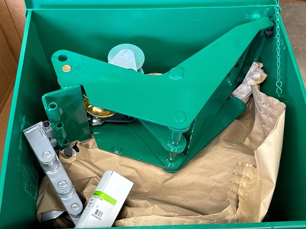 Image for Green Single-Shoe Groups for 555 Series Electric Bender and Storage Box - New