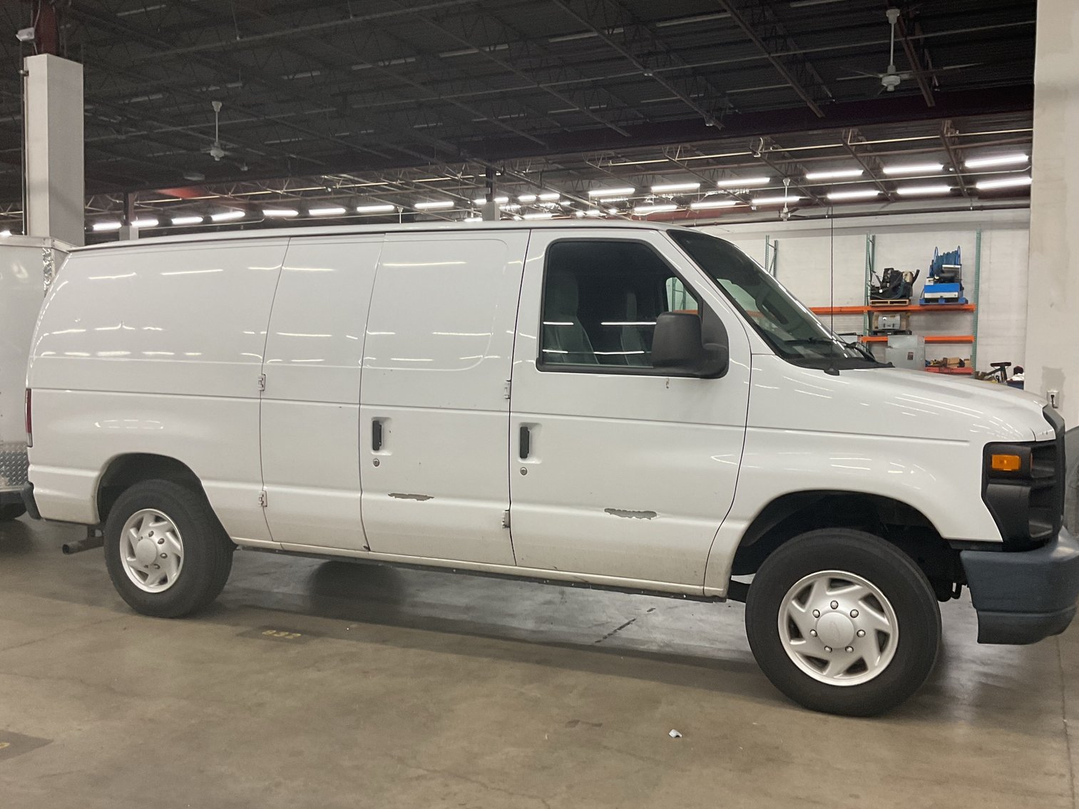 Image for Econoline Work Vans and Haulmark Trailer