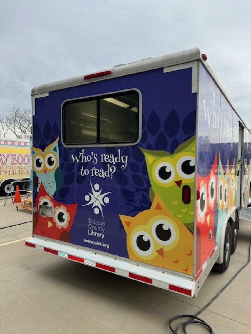 Image for Former Bookmobile Gooseneck Utility Trailers - Mobile Business Opportunity