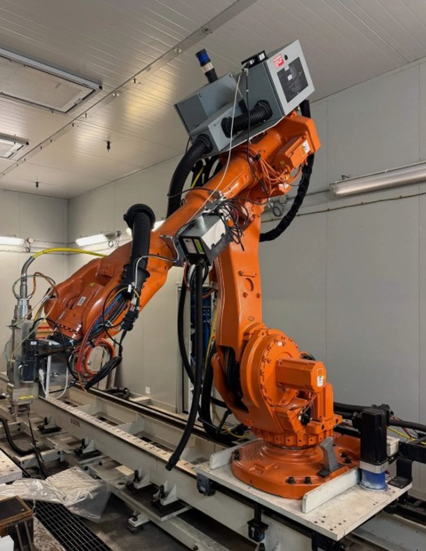 Image for ABB LASER WELDING ROBOT SYSTEM IRB-6600-M-2004 + YTTERBIUM IPG LASER YLS-15000 Boeing Surplus