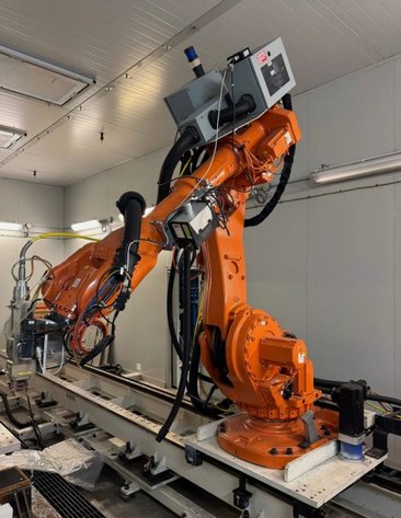 Image for ABB LASER WELDING ROBOT SYSTEM IRB-6600-M-2004 + YTTERBIUM IPG LASER YLS-15000 Boeing Surplus